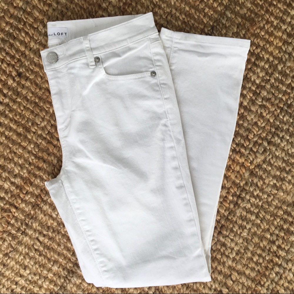 Ann Taylor Loft Modern Skinny Crop